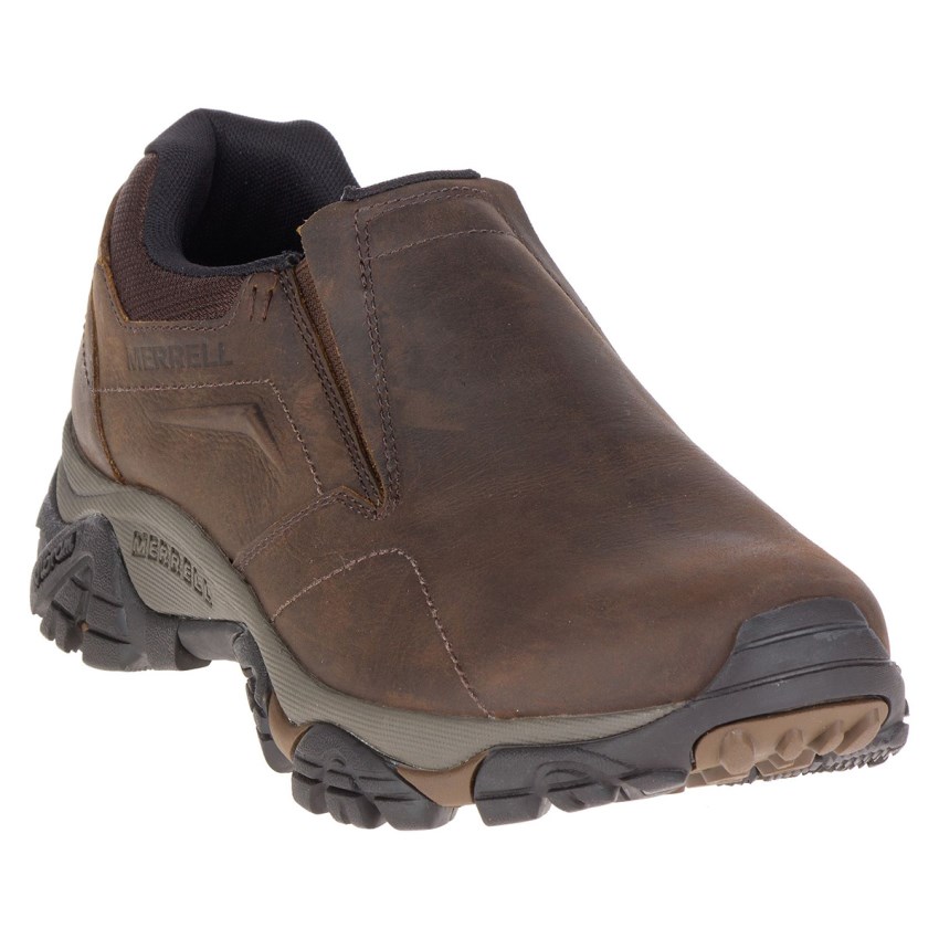 Chaussure Casual Merrell Moab Adventure Moc Marron Foncé Homme | P.D.ZUSC